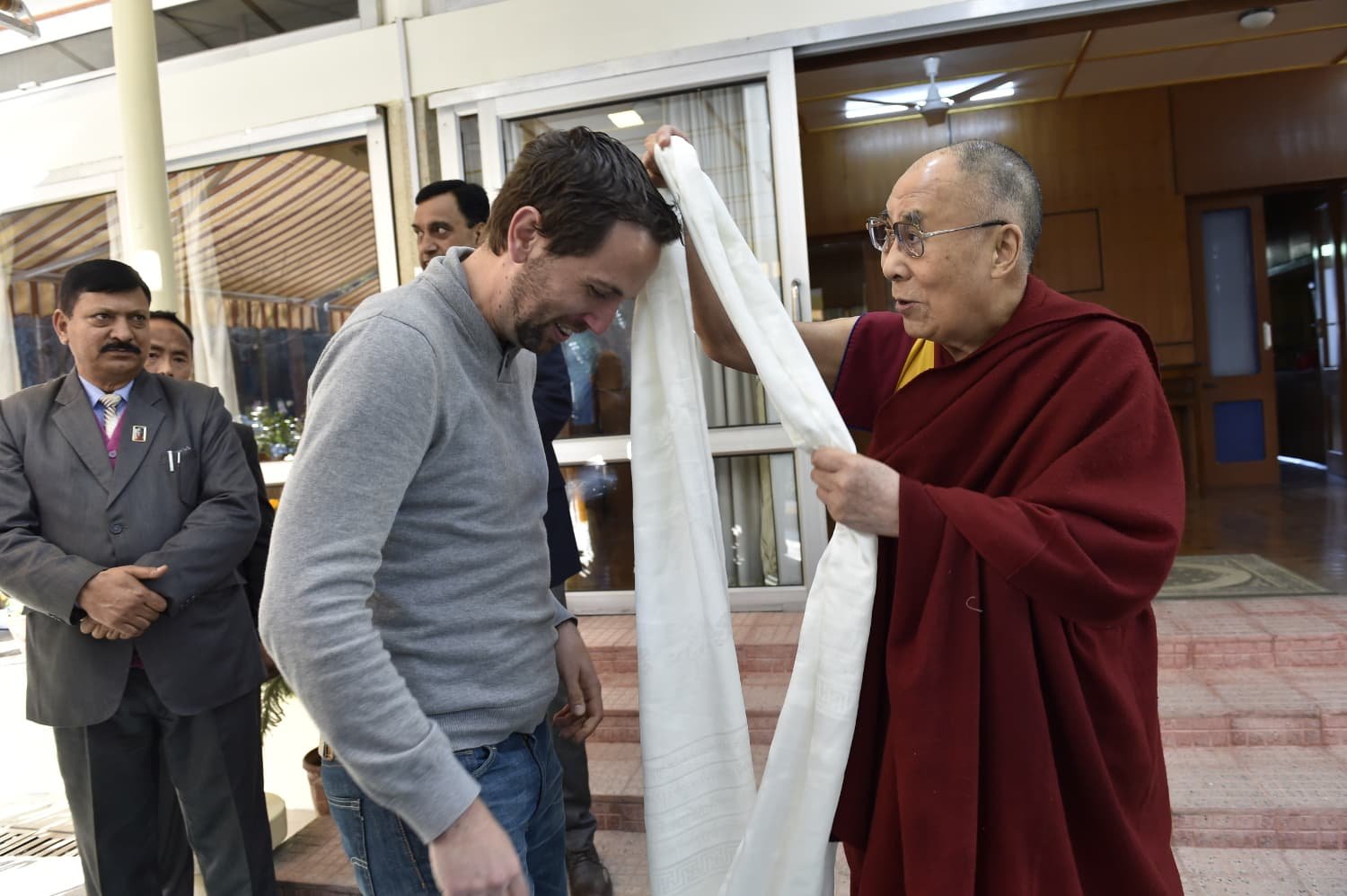 Philippe Folliot a rencontré le Dalaï-Lama