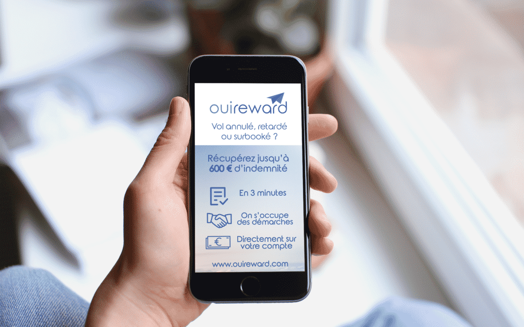 Ouireward : 250 à 600 € remboursé sur votre billet d’avion !